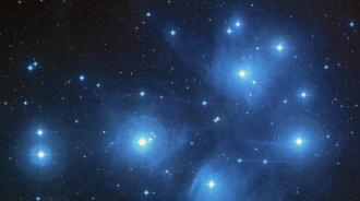 Image of the Pleiades Star Cluster