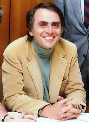 Photograph of Carl Sagan