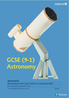 Pearson Edexcel GCSE Astronomy (2017)